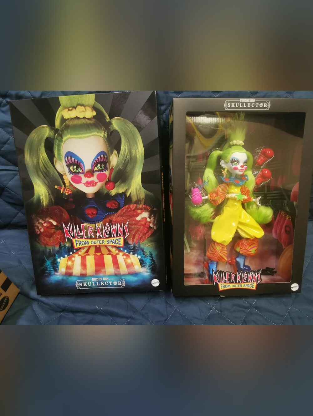 Monster High Skullector Shorty Doll, Killer Klowns from Outer Space Collectible
